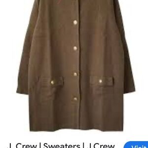 J. Crew Brown Knit Cardigan